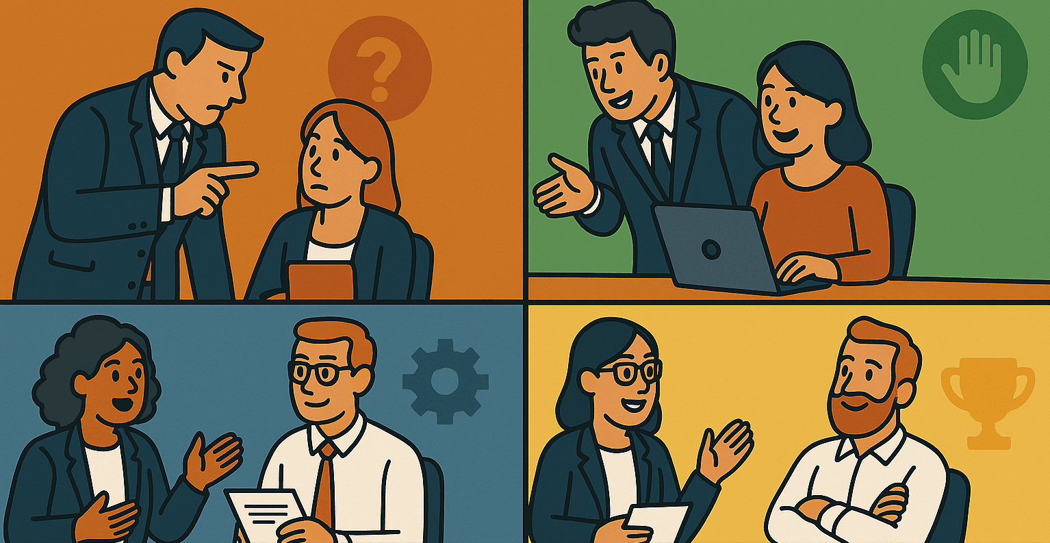 Coaching vs. Managing: When to Direct, Coach, Delegate, or Support Based on Team Maturity